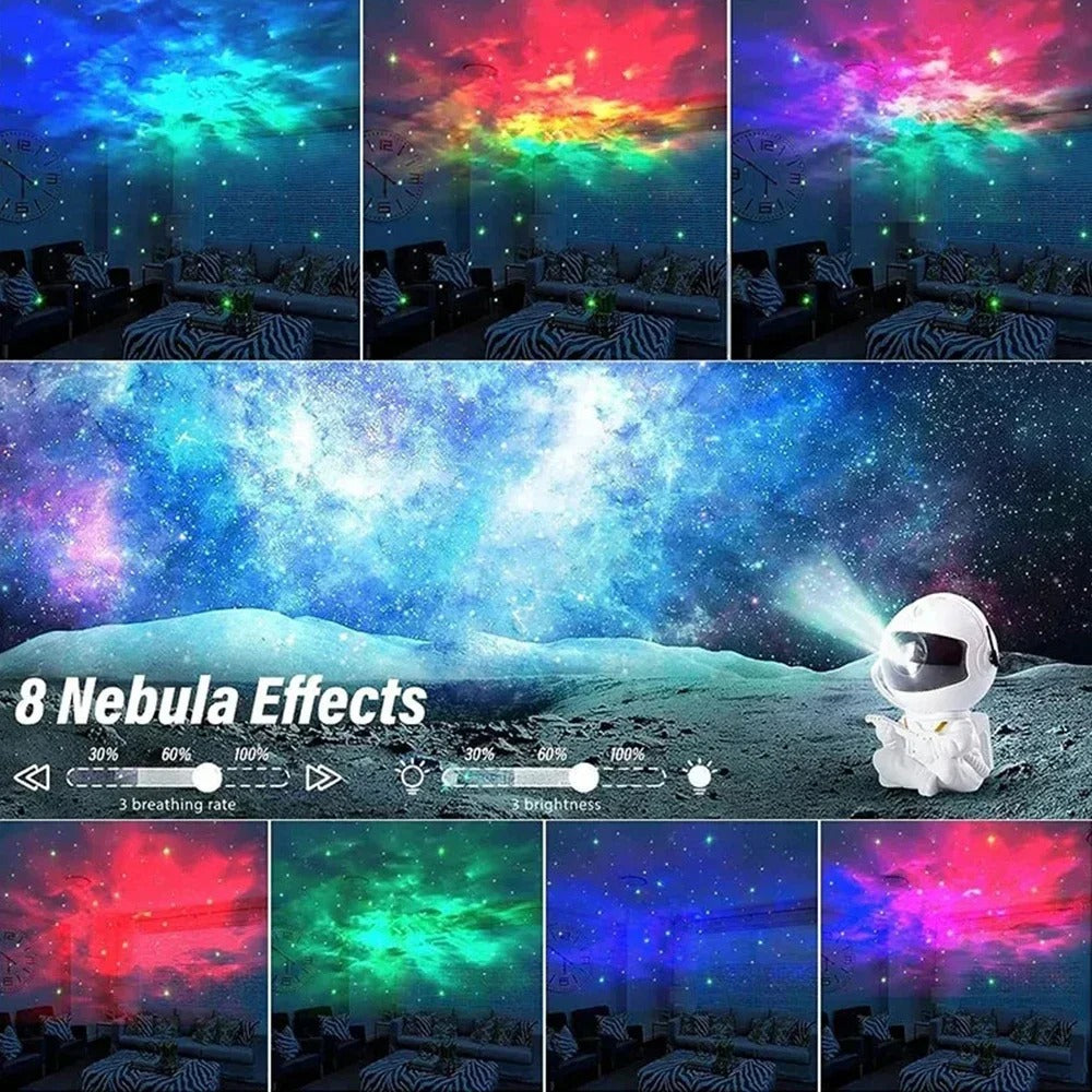 Astronaut Galaxy Star Projector